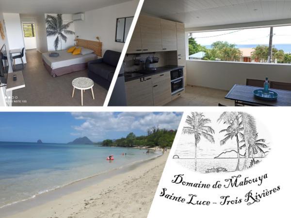 Nouveau Domaine De Mabouya Vue Mer Et Proximite Plage サント・リュス エクステリア 写真